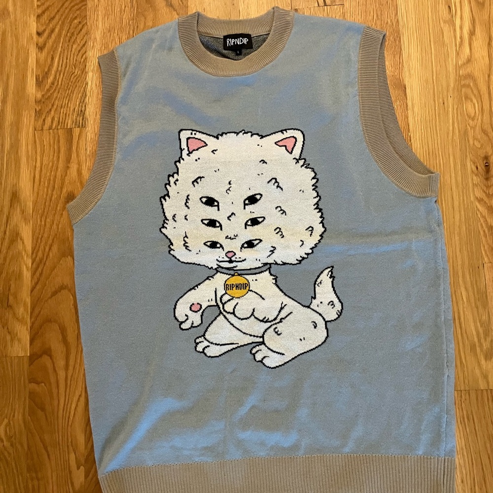 Ripndip Light Blue Cat Vest